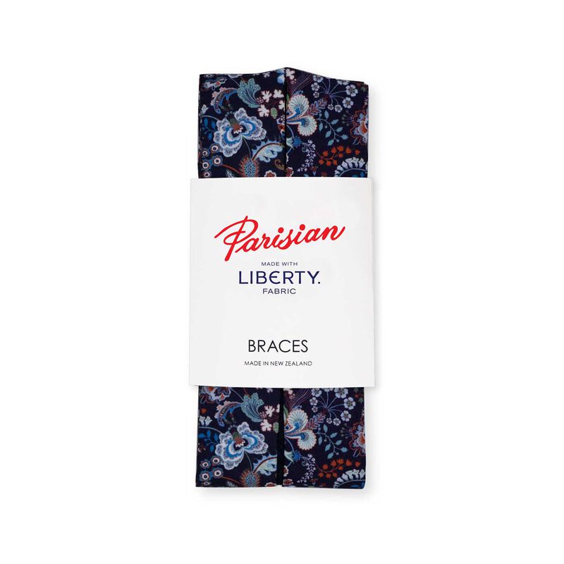 Parisian with Liberty Embroidered Botanical Braces image number 1